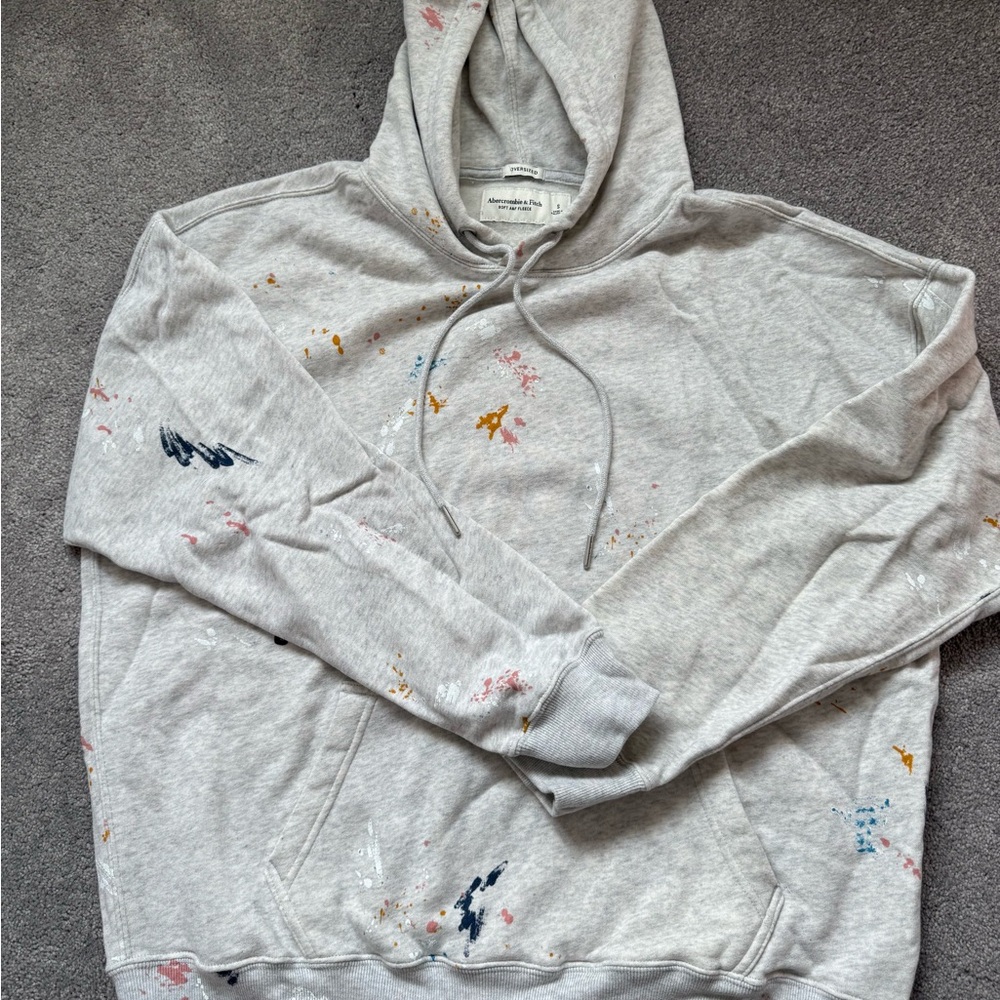 Abercrombie and Fitch Pain Splatter Hoodie
